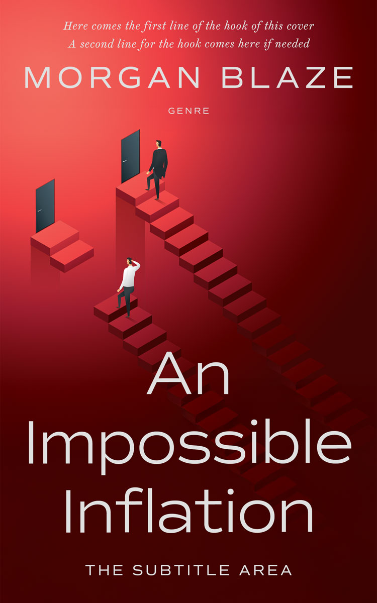 Pre Made Book Cover Mahogany