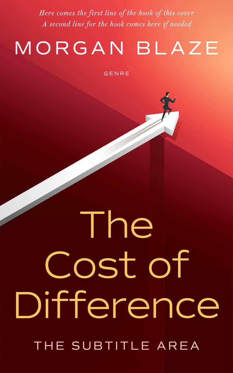 Pre Made Book Cover Terracotta