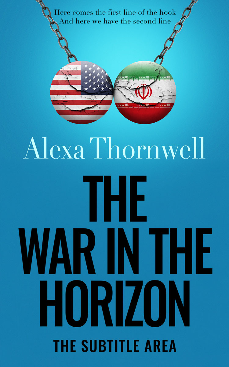 Pre Made Book Cover Eastern Blue