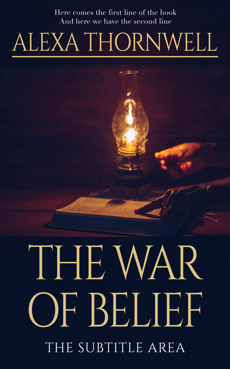 Pre Made Book Cover Mirage