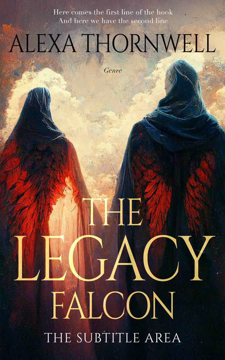 Pre Made Book Cover Calico