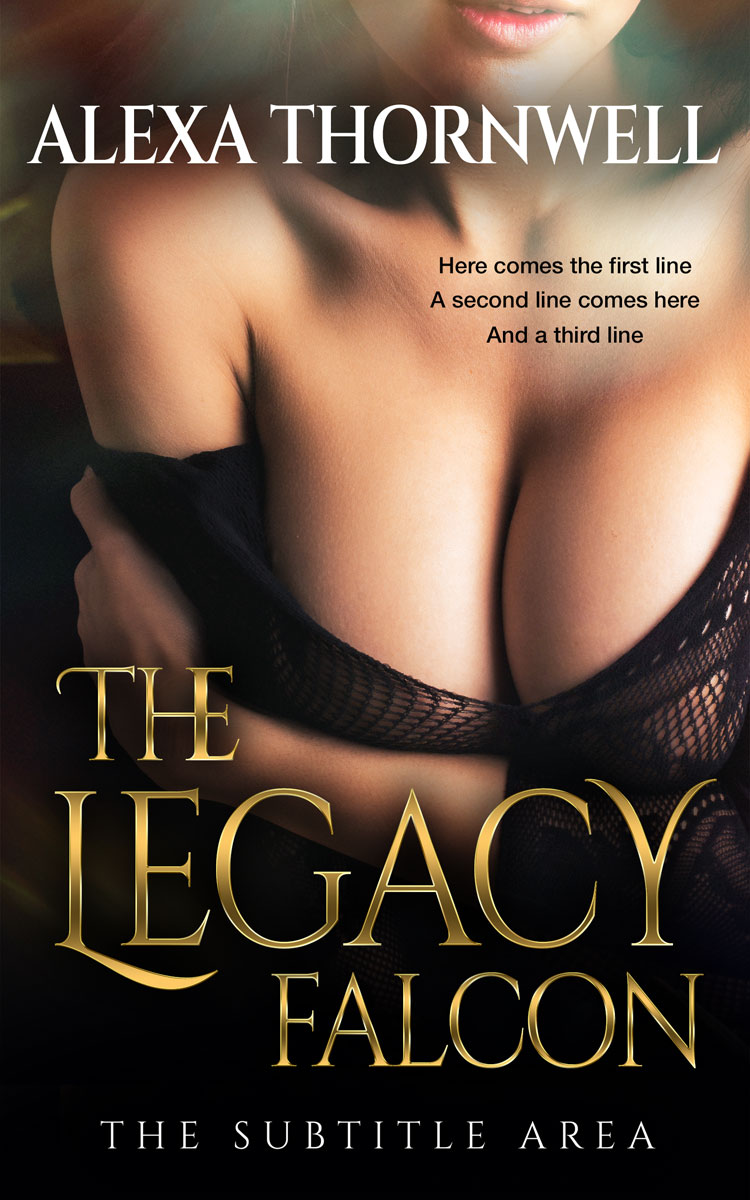 Pre Made Book Cover Brandy