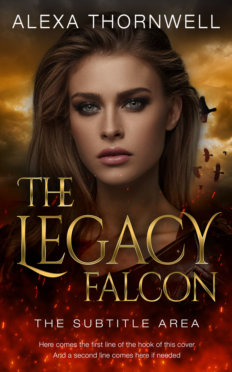 Pre Made Book Cover Coffee Bean