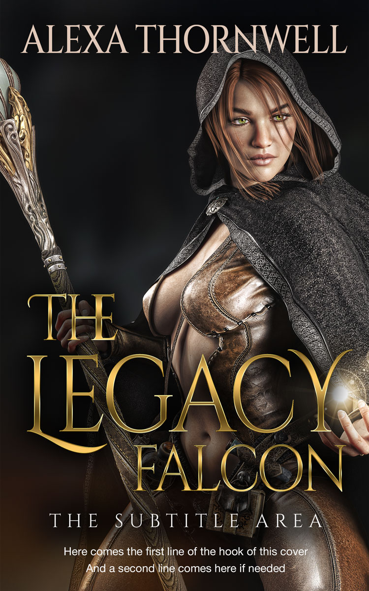 Pre Made Book Cover Zeus