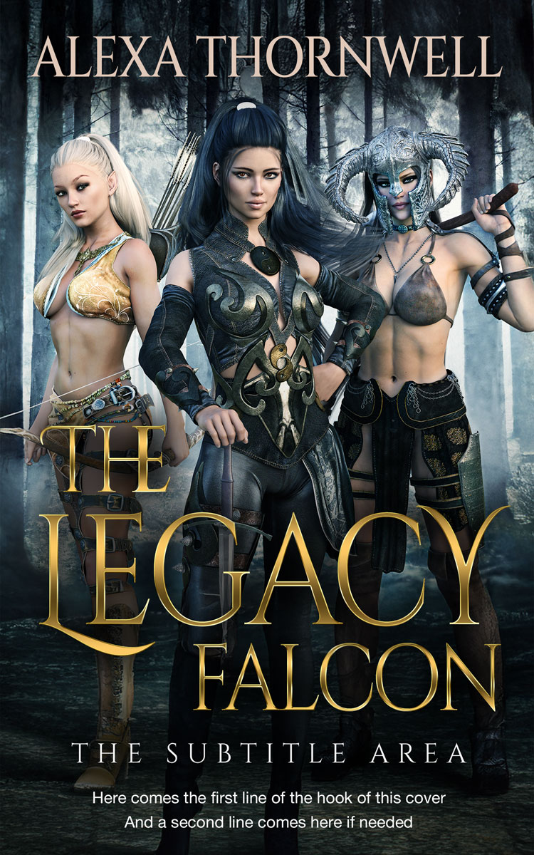 Pre Made Book Cover Coral Reef