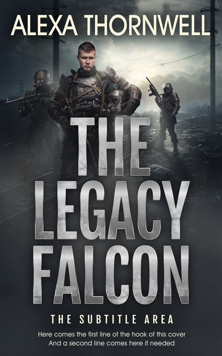 Pre Made Book Cover Shark