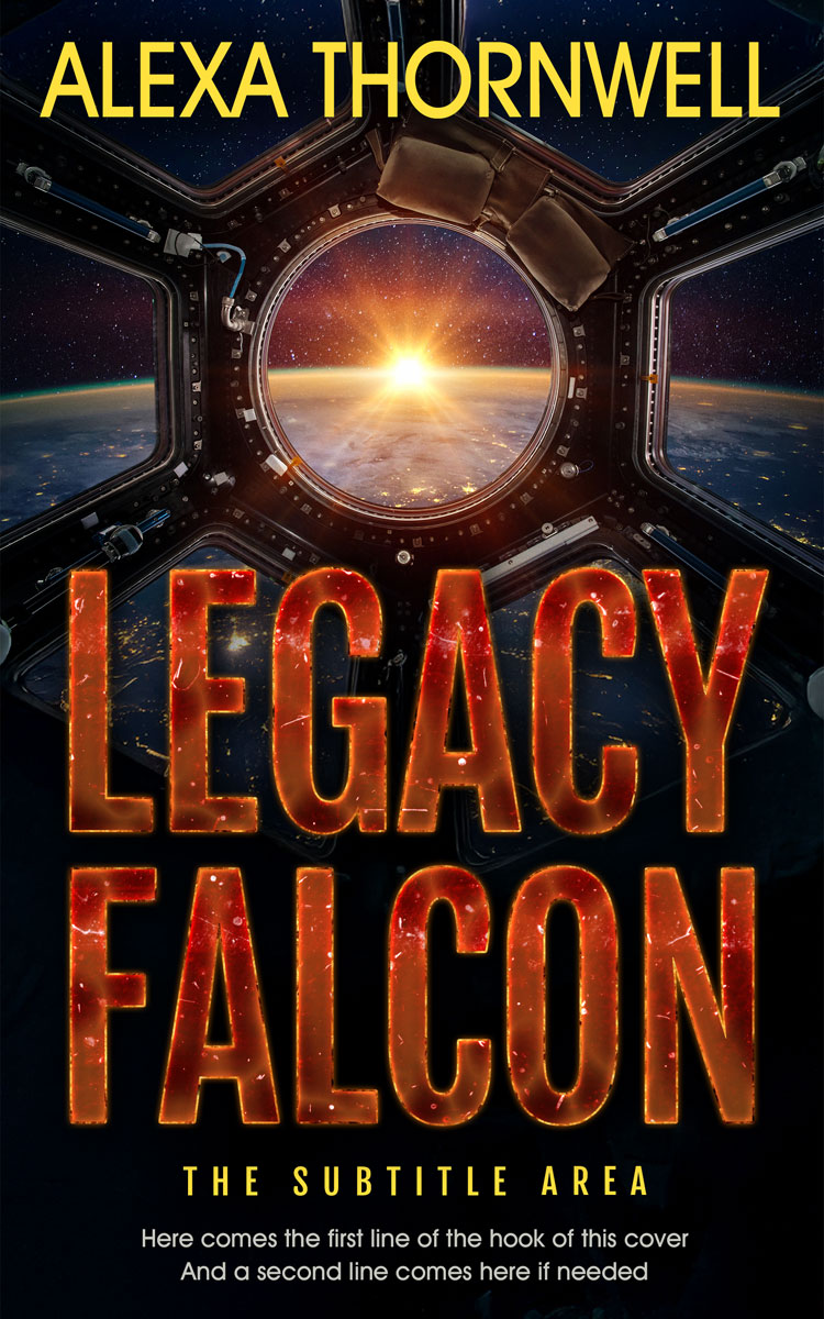 Pre Made Book Cover Copper