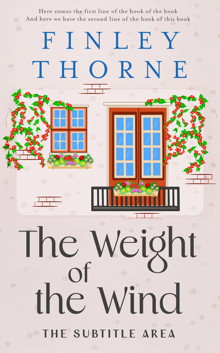 Pre Made Book Cover Pearl Bush