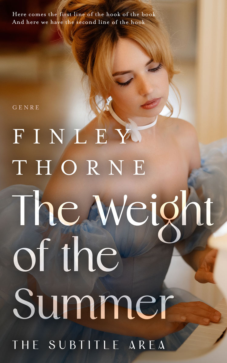 Pre Made Book Cover Roman Coffee