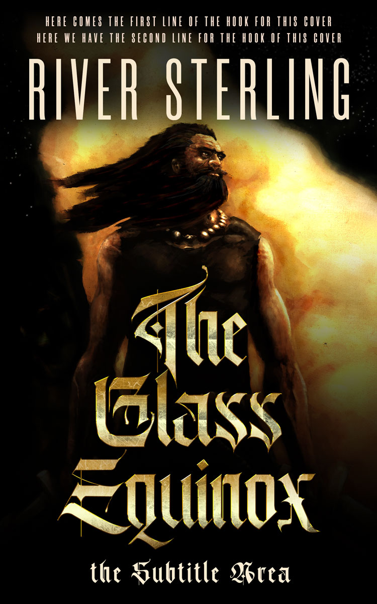 Pre Made Book Cover Eternity