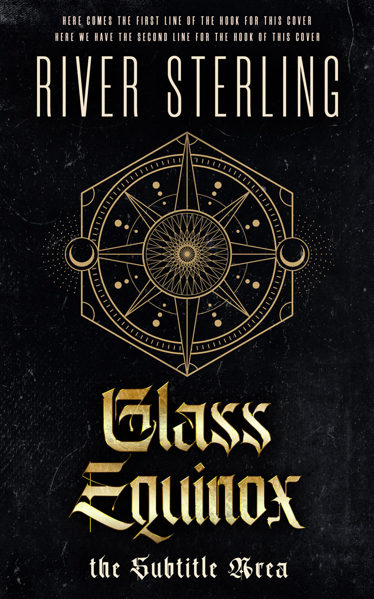 Pre Made Book Cover Woodsmoke