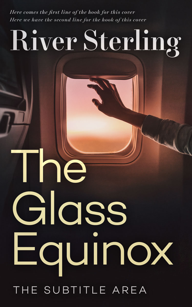 Pre Made Book Cover Cocoa Brown