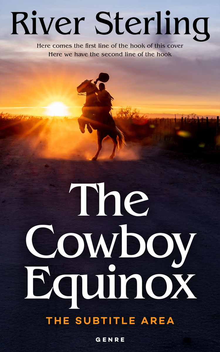 Pre Made Book Cover Thunder