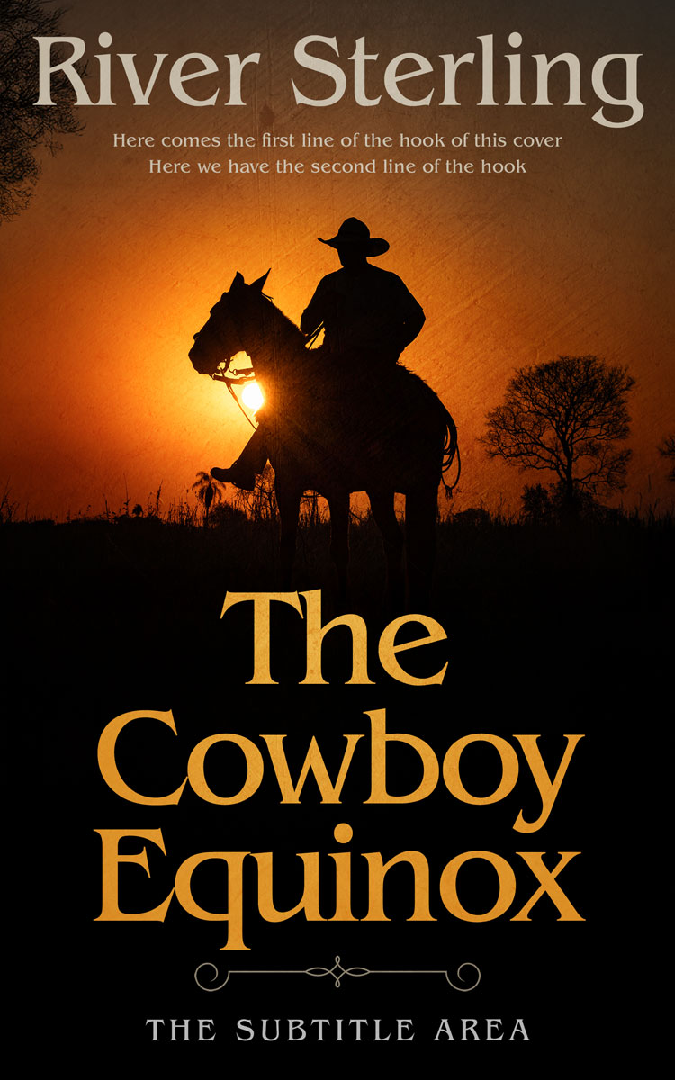 Pre Made Book Cover Crowshead