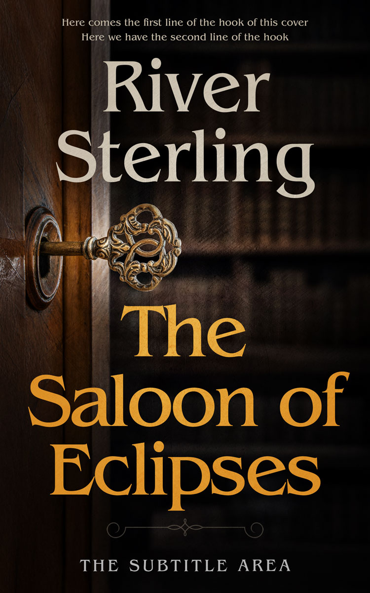 Pre Made Book Cover Night Rider