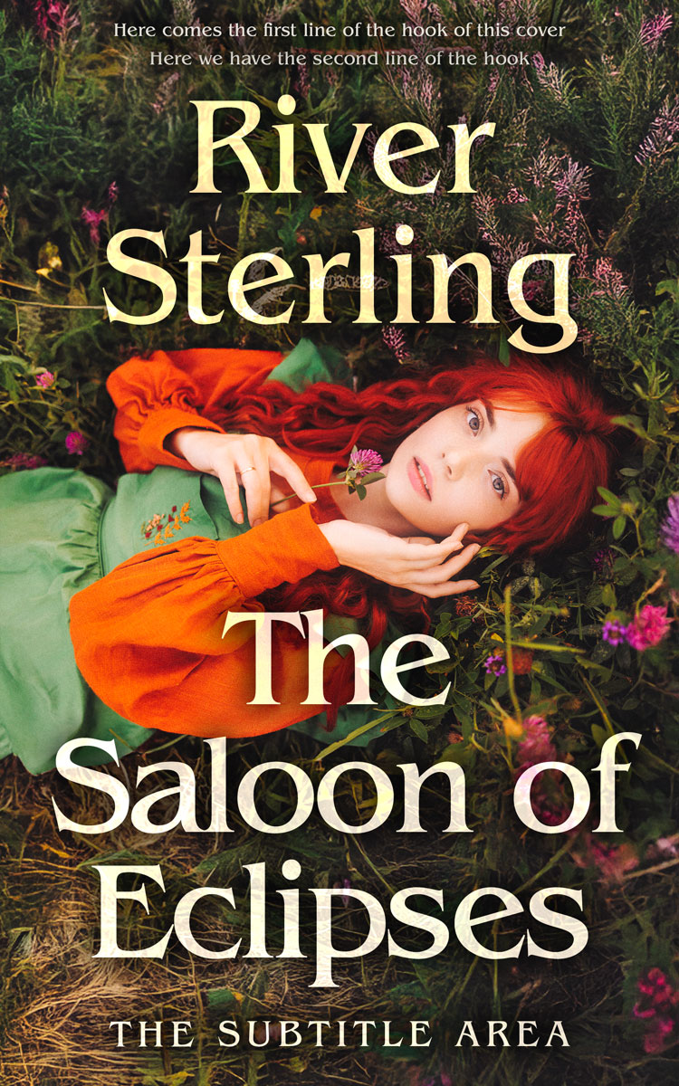 Pre Made Book Cover Apricot