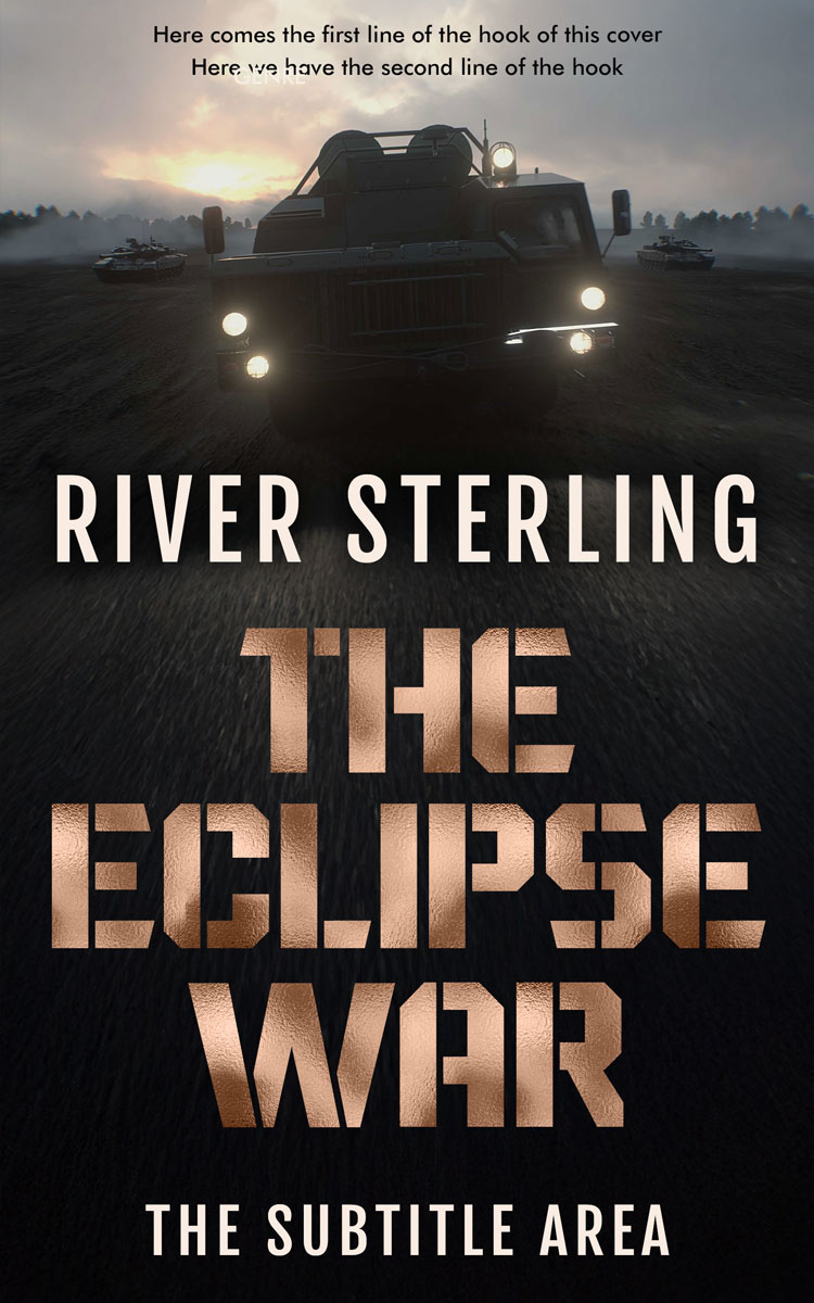 Pre Made Book Cover Rodeo Dust