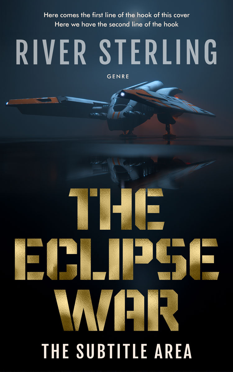 Pre Made Book Cover Mirage