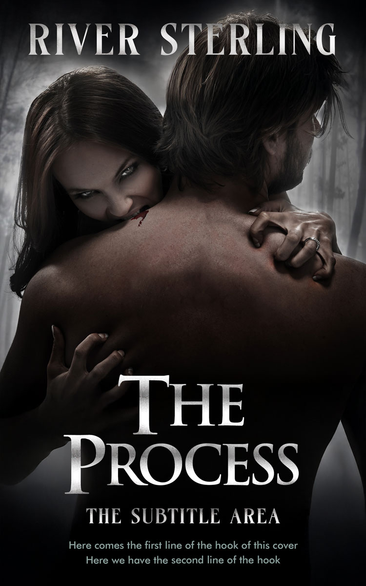 Pre Made Book Cover Cod Gray