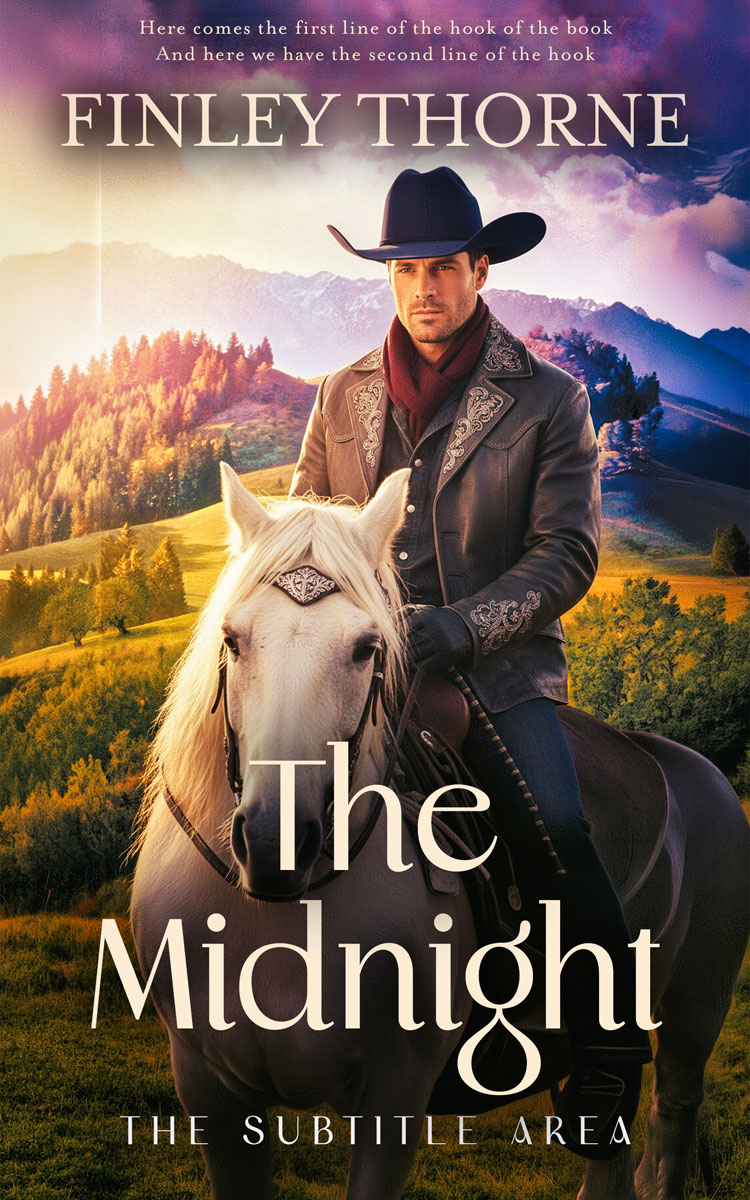Pre Made Book Cover Cashmere