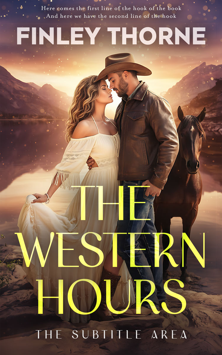 Pre Made Book Cover Rock