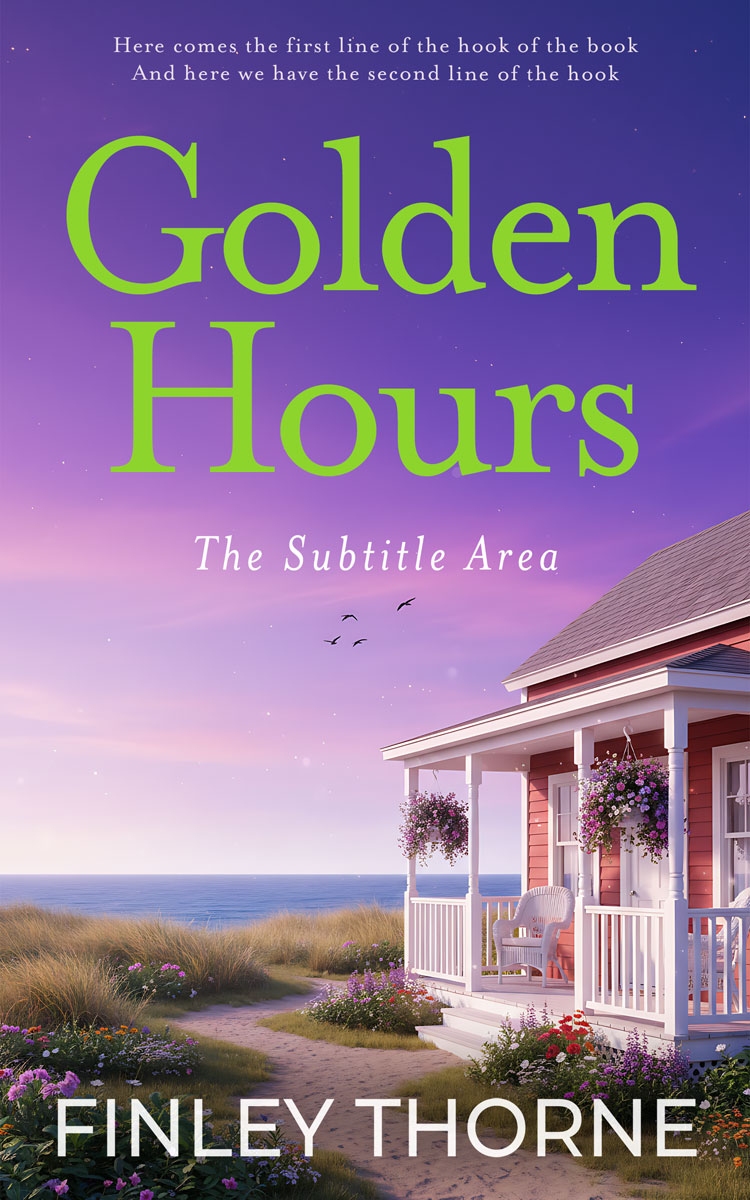 Pre Made Book Cover Deluge