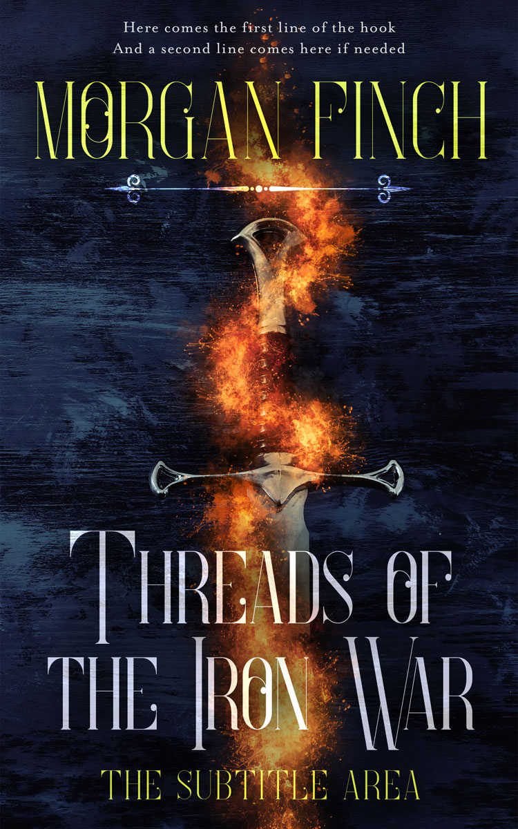 Pre Made Book Cover Cinder