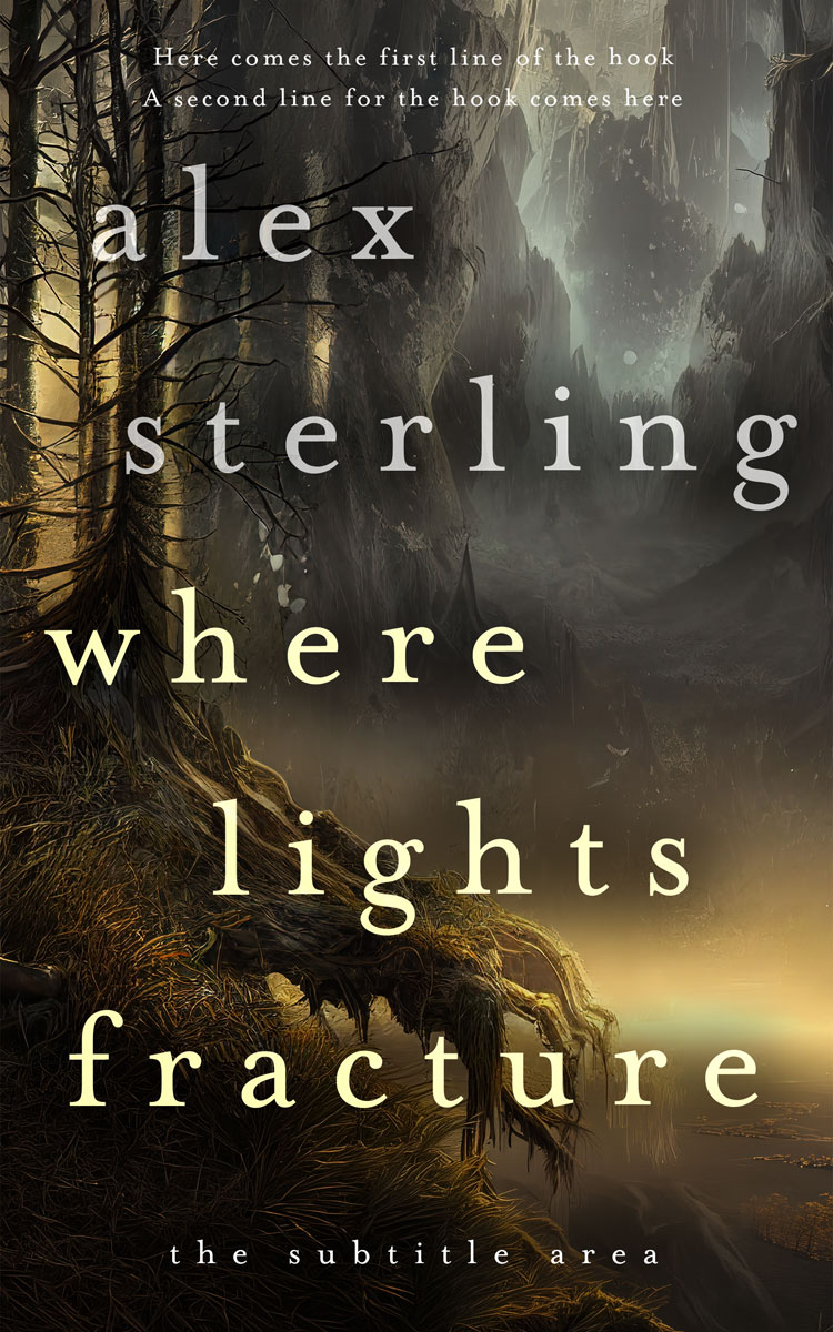 Pre Made Book Cover Birch