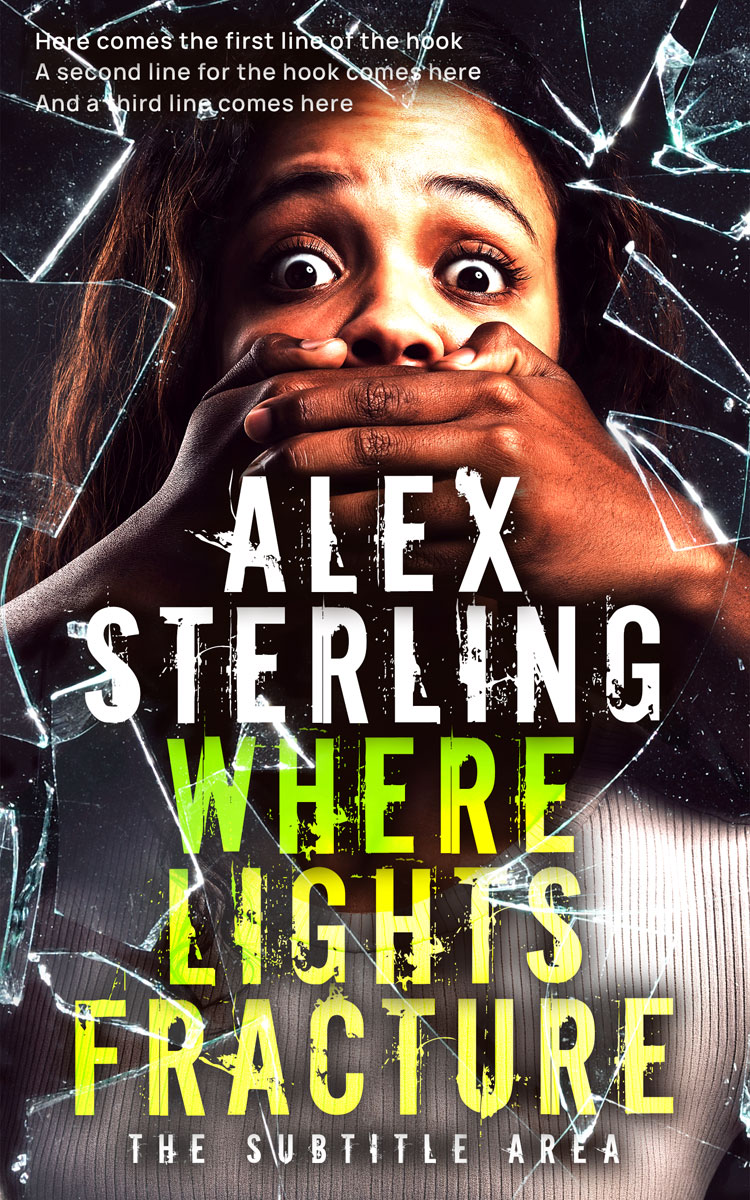 Pre Made Book Cover Calico