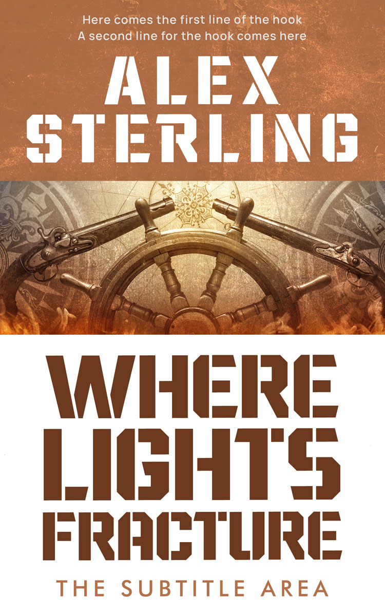 Pre Made Book Cover Sepia Skin