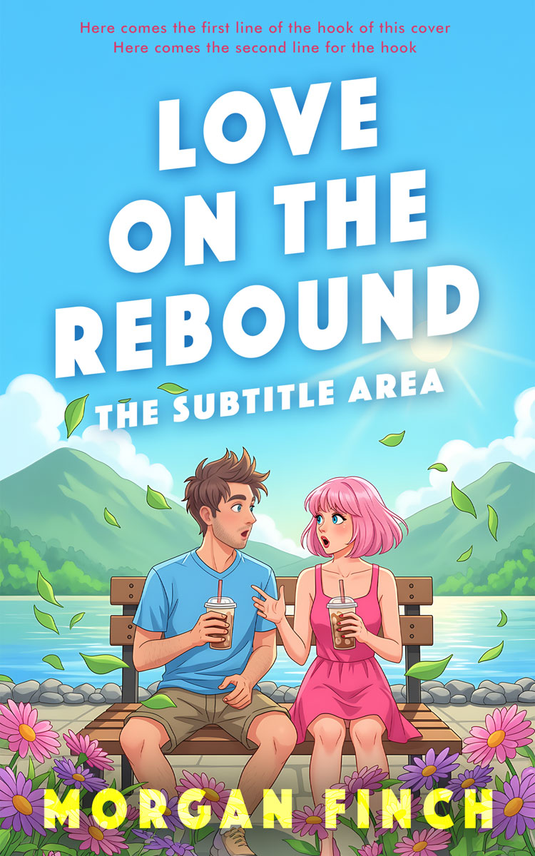 Pre Made Book Cover Picton Blue