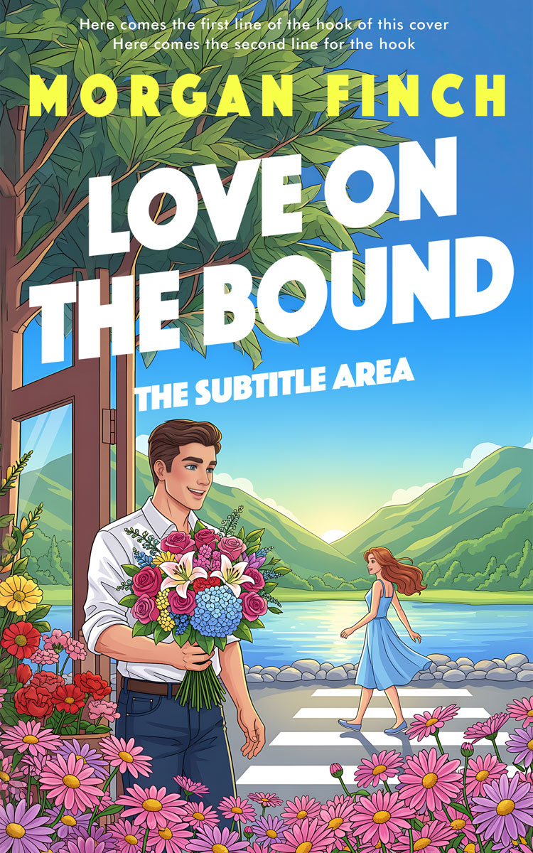 Pre Made Book Cover Hoki