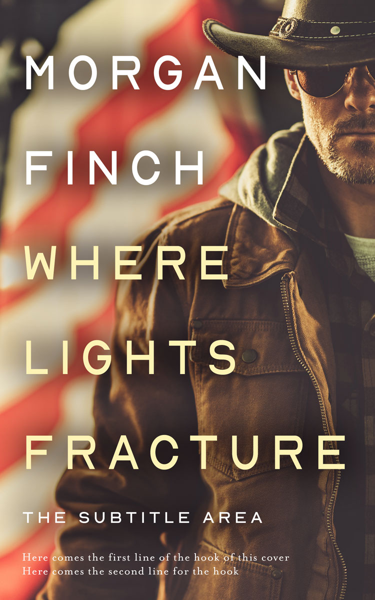 Pre Made Book Cover Rock