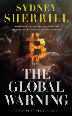 Premade Book Cover Cocoa Brown - ID 8128