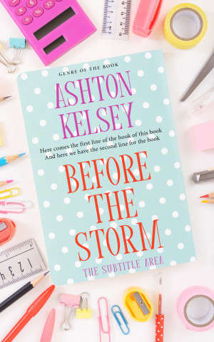 Premade Book Cover Gray Nurse - ID 20623