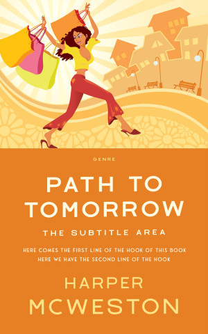 Premade Book Cover Fire Bush - ID 23172