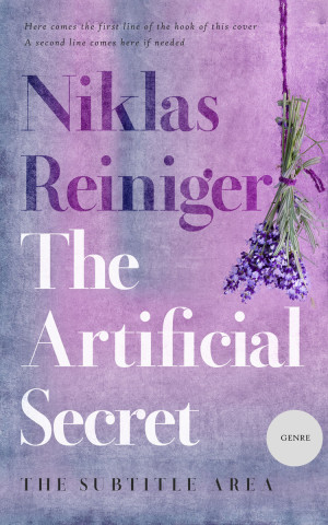 Premade Book Cover Amethyst Smoke - ID 24843