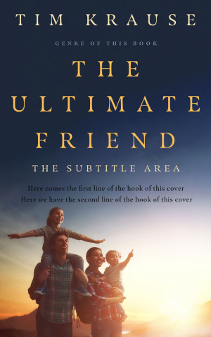 Premade Book Cover Grain Brown - ID 25365