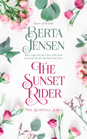 Premade Book Cover Soft Peach - ID 26471