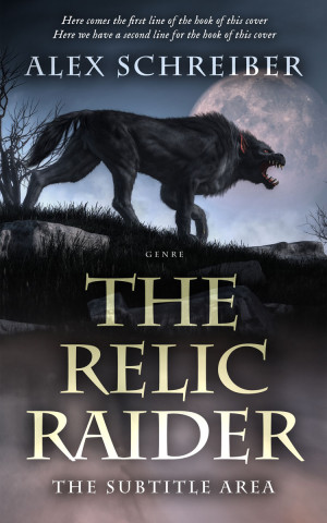 Premade Book Cover Shark - ID 28811