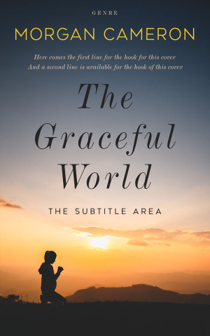 Premade Book Cover Gold Sand - ID 33219