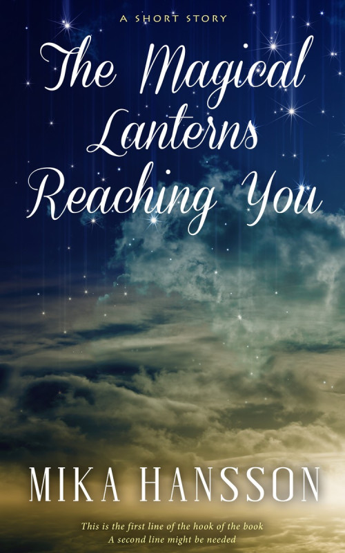 Pre Made Book Cover Cloud Burst