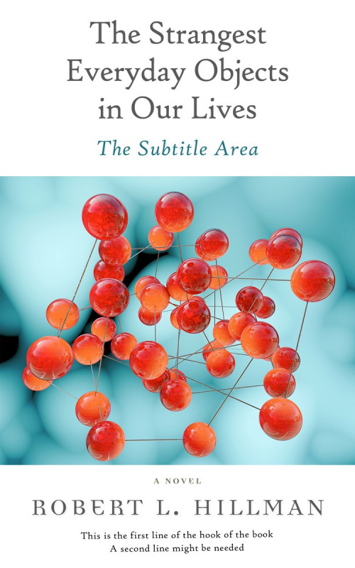 Pre Made Book Cover Aqua Island