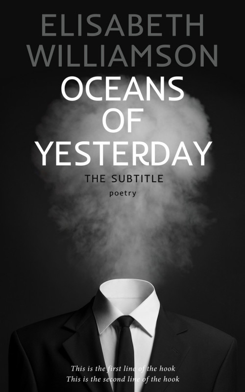 Pre Made Book Cover Cod Gray