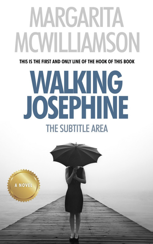 Pre Made Book Cover Quill Gray