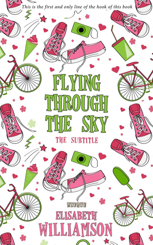 Pre Made Book Cover Cranberry