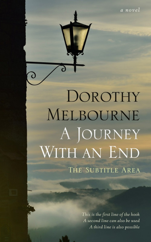 Pre Made Book Cover Bitter