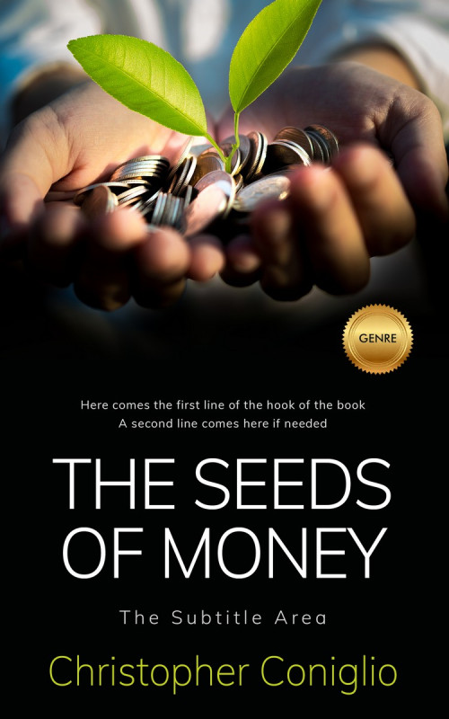 Pre Made Book Cover Cod Gray