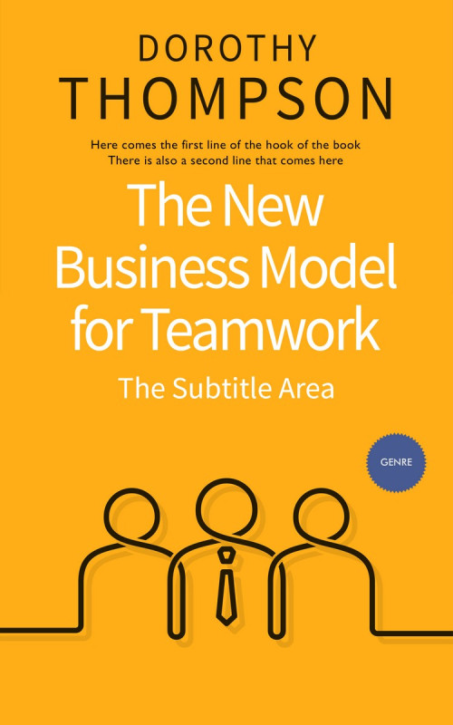 Pre Made Book Cover Sun