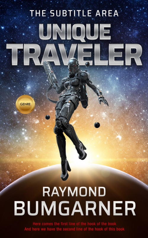 Pre Made Book Cover Cameo